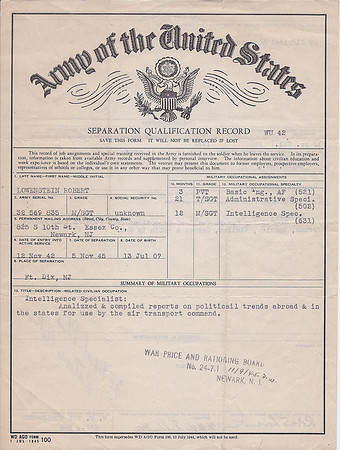 HONORABLE DISCHARGE